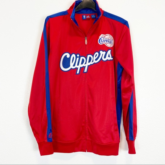 NBA Majestic Los Angeles Clippers Full Zip Jacket